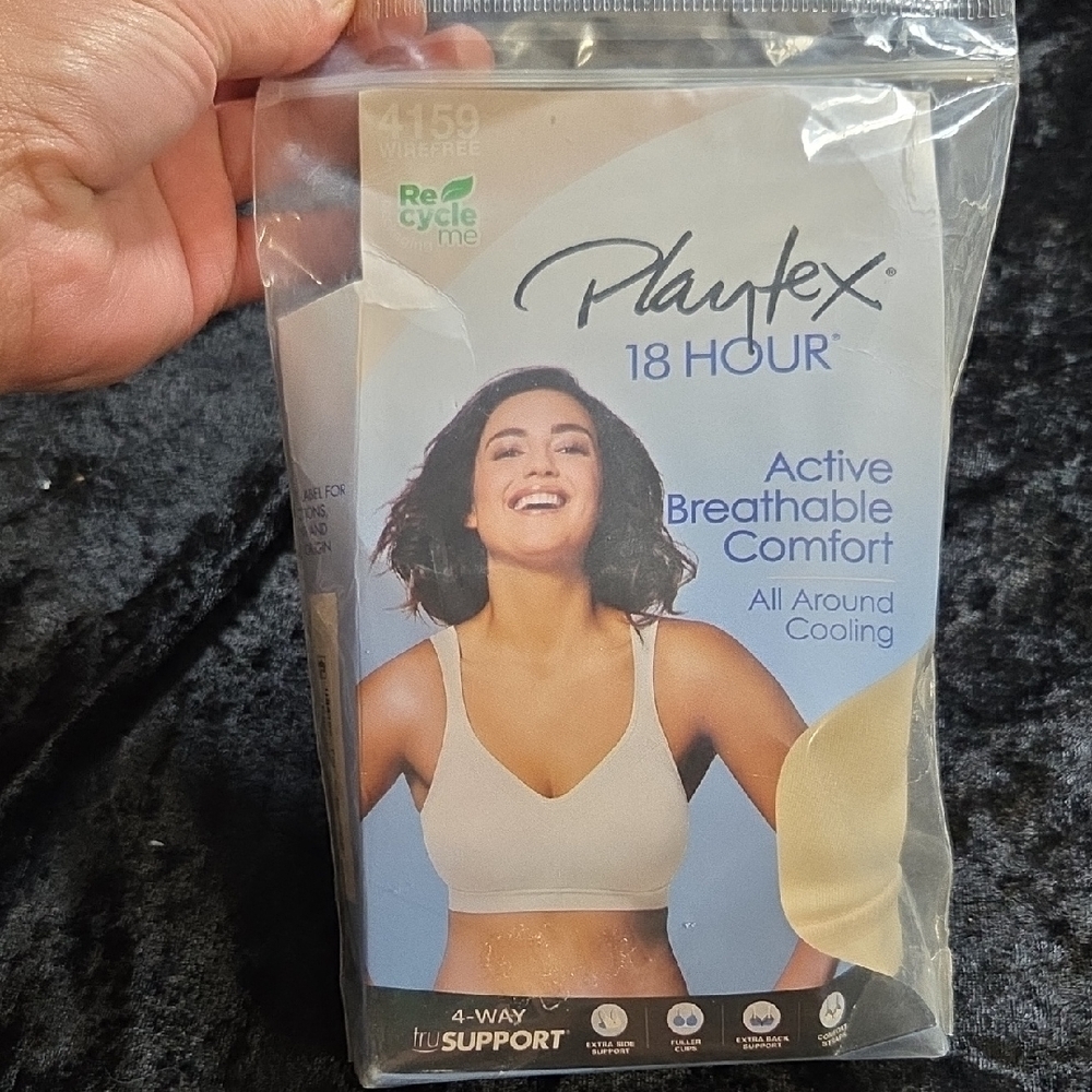 Playtex 18 Hour Women's Cream Bra